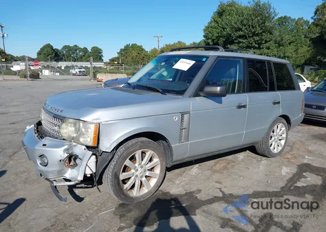 2006 Land Rover Range Rover Supercharged z USA, uszkodzony, nr VIN SALMF13486A229204